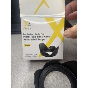 Pro Series Hard Tulip Lens Hood 58mm